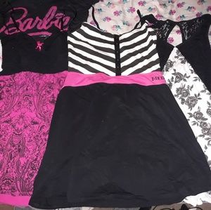 Lot of3Rare Plus sz Metal Mulisha Maiden dresses